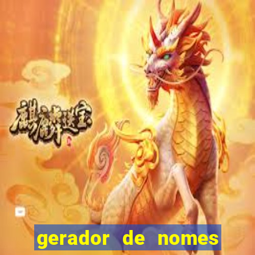 gerador de nomes para jogos